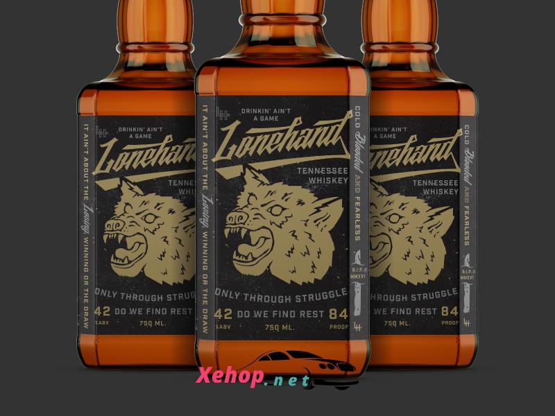 Lonehand Whiskey 1.75L 5